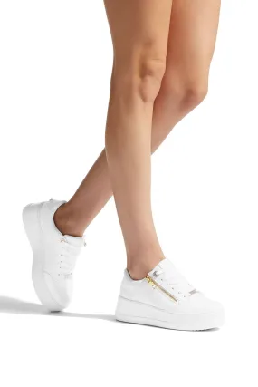 Carvela Jive - Scarpe da ginnastica trapuntate con zip    