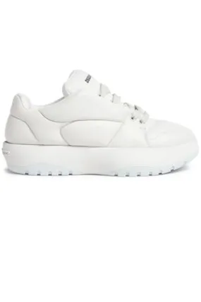 DSQUARED Calzature,Sneakers Sneakers in pelle di vitello bianca 