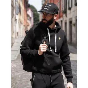 Felpa con cappuccio Leone uomo Soft Basic