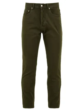 Jeans verde scuro da Uomo Fred Bull