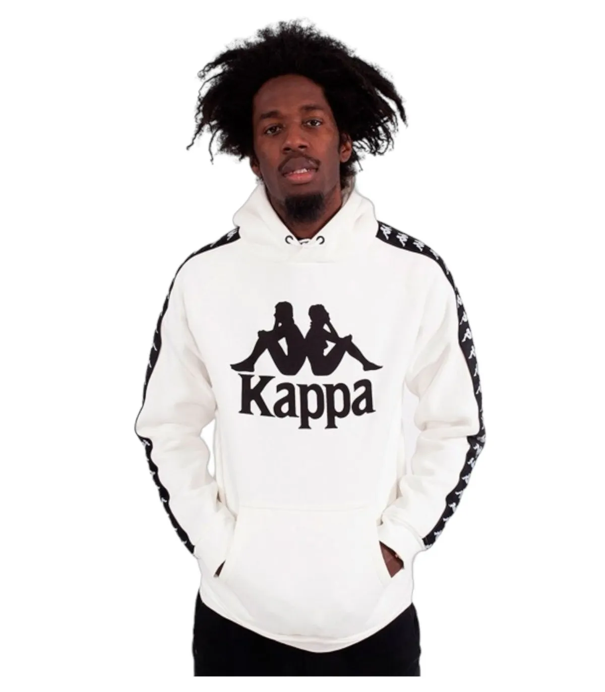 Kappa Uomo Felpa Con Cappuccio