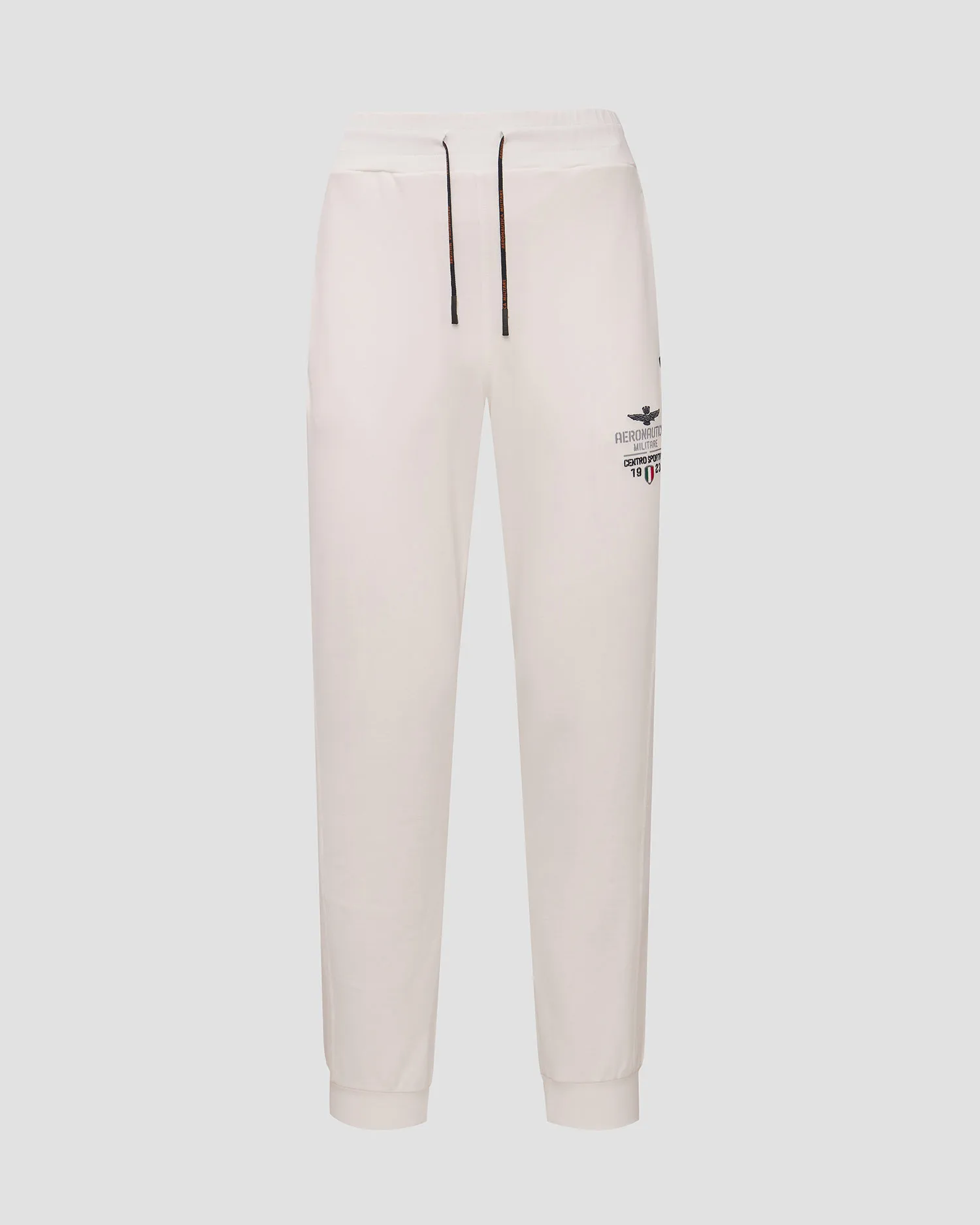 Pantaloni bianchi da tuta da uomo Aeronautica Militare 241pf933f502-73062