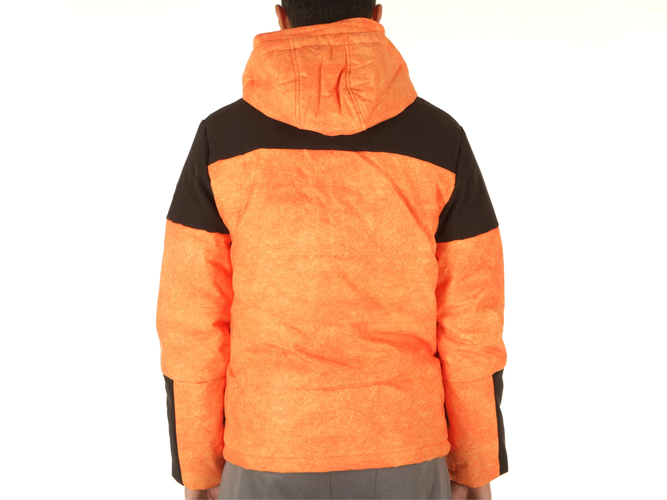 Piumino Bicolor Arancio