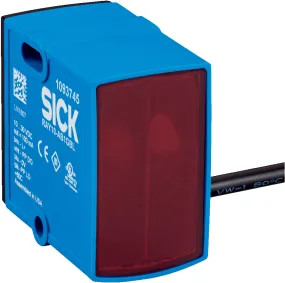 Sensore fotoelettrico Rettangolare SICK, a retroriflessione, rilevamento 1,5 m, uscita NPN, PNP, PUSH/PULL