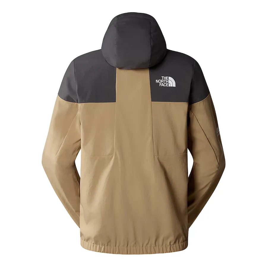 The North Face men's hooded windbreaker Track NF0A87J2WQO sand-anthracite
