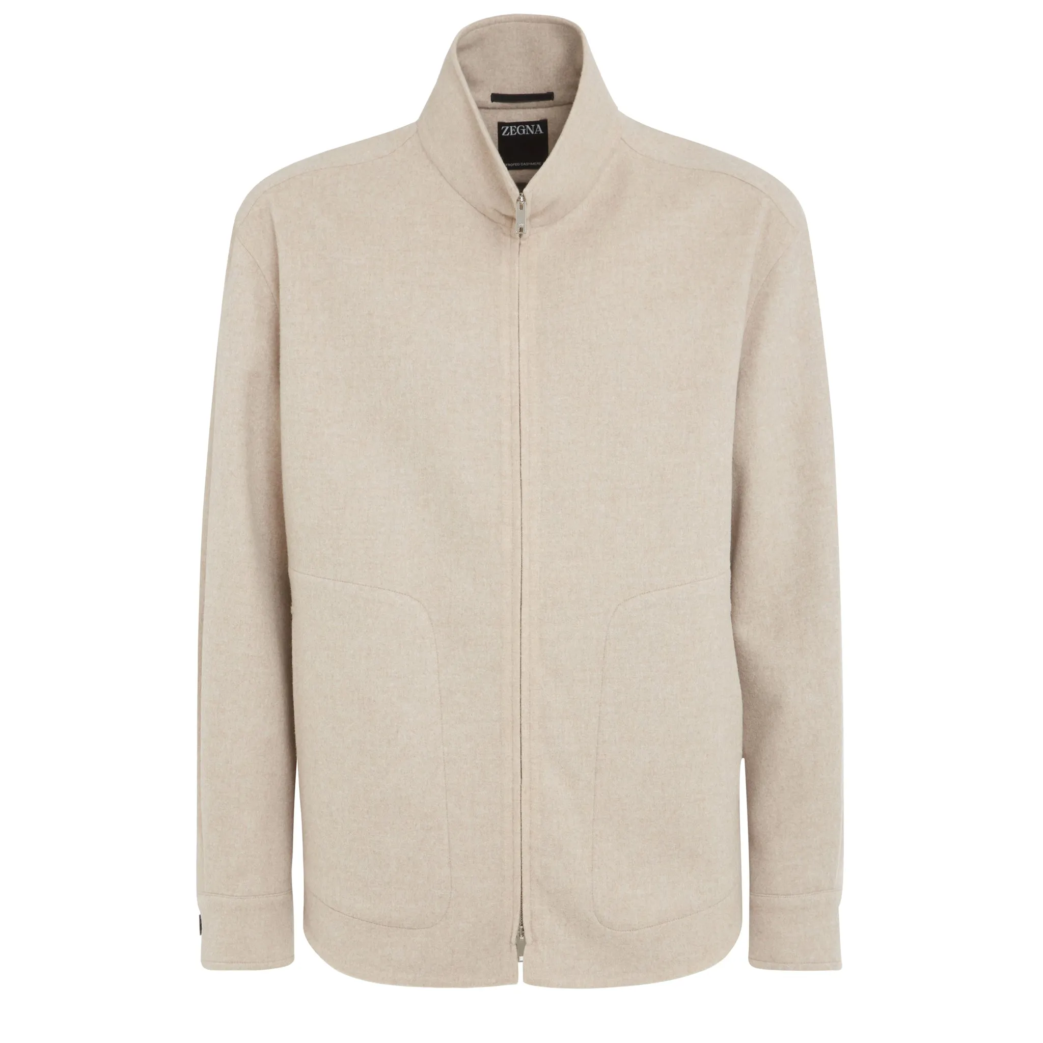 ZEGNA  Giubbino in lana beige